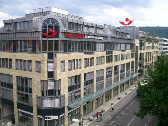 Gebäude der Halleschen Versicherung