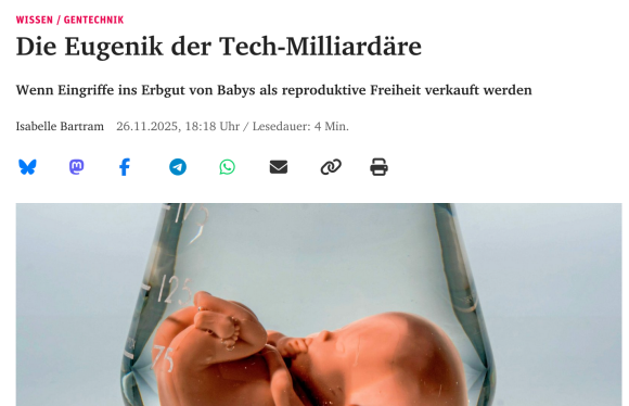 Screenshot der ND-Webseite